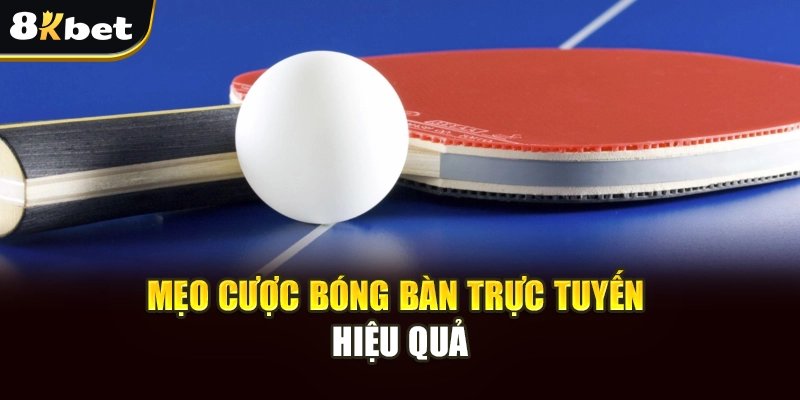 Kèo Bóng Bàn Là Gì? Cách Bắt Kèo Dính Tại 8Kbet 4 Mẹo cược bóng bàn trực tuyến hiệu quả