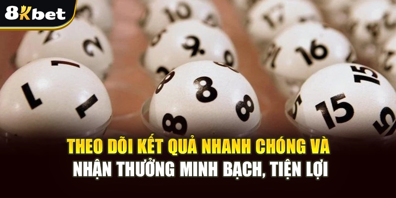 Lô Đề Miền Nam Tại 8kbet: Chơi An Toàn, Tỷ Lệ Thắng Cao 4 Theo dõi kết quả nhanh chóng và nhận thưởng minh bạch, tiện lợi